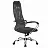 Кресло офисное МЕТТА "SU-B-8" хром, ткань-сетка, сиденье мягкое, темно-серое Фото 3