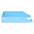 Лоток для бумаг горизонтальный СТАММ "Фаворит", голубой Фото 0