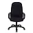 Кресло для руководителя Бюрократ Т-898AXSN/#B черное 3C11 (ткань, пластик) Фото 0