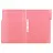 Папка с пластиковым скоросшивателем Berlingo "No Secret", 500мкм, полупрозрачная розовая Фото 0