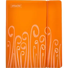 Бизнес-тетрадь Attache Fantasy А5 120 листов оранжевая в клетку