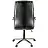 Кресло руководителя Helmi HL-E20 "Confidence" экокожа черная, хром Фото 2