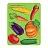 Трафарет-раскраска СТАММ "Овощи", пакет, европодвес Фото 0