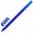 Ручка стираемая гелевая BRAUBERG DELTA, СИНЯЯ, трехгранная, узел 0,7 мм, линия 0,35 мм, 143952 Фото 0