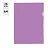 Папка-уголок OfficeSpace А4, 150мкм, пластик, прозрачная фиолетовая Фото 0