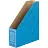 Лоток вертикальный для бумаг 75 мм Attache картонный синий (2 штуки в упаковке) Фото 0