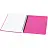 Записная книжка А6 60л. на гребне BG "Neon", розовая пластиковая обложка, тиснение фольгой Фото 3