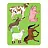 Трафарет-раскраска СТАММ "Домашние животные", пакет, европодвес Фото 0