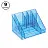 Настольная подставка СТАММ "Каскад", тонированный голубой Фото 0