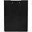Папка-планшет с зажимом OfficeSpace А4, 1800мкм, пластик (полифом), черный Фото 0