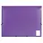 Папка на резинках BRAUBERG "Office", фиолетовая, до 300 листов, 500 мкм, 228081 Фото 1