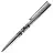 Ручка подарочная шариковая GALANT "Basel", корпус серебристый с черным, хромированные детали, пишущий узел 0,7 мм, синяя, 141665 Фото 1