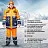 Костюм сигнальный рабочий зимний мужской Спектр-2-КПК с СОП куртка и полукомбинезон (размер 52-54, рост 182-188) Фото 0