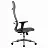 Кресло офисное МЕТТА "L1m 42/2D", хром, 2D-подлокотники, сиденье и спинка мягкие, велюр, темно-серое Фото 3
