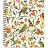 Бизнес-тетрадь Attache Selection Принты Птицы А5 96 листов разноцветная в клетку на спирали (170х203 мм)