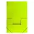 Папка на резинках BRAUBERG "Neon", неоновая, зеленая, до 300 листов, 0,5 мм, 227460 Фото 3