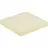 Стикеры Z-сложения КОМУС 76х76 мм пастельные желтые для диспенсера (1 блок на 100 листов) Фото 1