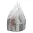 Пакет-майка Артпласт ПНД 17 мкм белый (30+16x60 см, 100 штук в упаковке) Фото 1