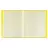 Папка с 40 вкладышами Berlingo "Neon", 24мм, 1000мкм, желтый неон, с внутр. карманом Фото 0