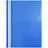 Папка-скоросшиватель пластик. OfficeSpace А4, 120мкм, синяя с прозр. верхом Фото 2