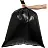 Мешки для мусора на 160 л Концепция Быта Профи черные (ПВД, 65 мкм, в пачке 5 штук, 90x120 см) Фото 2