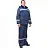 Куртка рабочая зимняя мужская з32-КУ с СОП синяя/васильковая из смесовой ткани (размер 60-62, рост 170-176) Фото 0