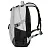 Рюкзак GERMANIUM "S-07" универсальный, уплотненная спинка, облегчённый, светло-серый, 46х32х15 см, 226954 Фото 3