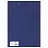 Доска-планшет STAFF "EVERYDAY" с прижимом А4 (225х316 мм), картон/бумвинил РОССИЯ, синяя, 229052 Фото 2