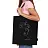 Сумка шоппер BRAUBERG, канвас, 40х35 см, черный, "Vector girl", 271899 Фото 2