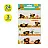 Набор бумажных наклеек для маркировки школьных принадлежностей Мульти-Пульти "Чебурашка", 24 наклейки Фото 0