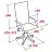 Кресло для руководителя Бюрократ CH-808LT серое (ткань, пластик) Фото 1