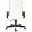 Кресло для руководителя Бюрократ Dominus-WH белое (экокожа/ткань, металл) Фото 2