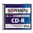 Диск CD-R SONNEN, 700 Mb, 52x, Slim Case (1 штука), 512572 Фото 0