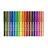 Фломастеры Каляка-Маляка 24 цвета с вентилируемыми колпачками Фото 0
