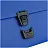 Папка-портфель 1 отделение СТАММ А4, 600мкм, на замке, пластик, синий Фото 4