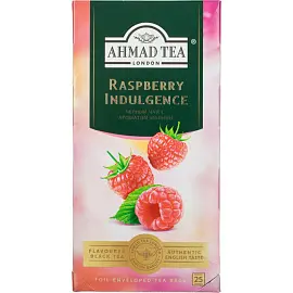 Чай Ahmad Tea черный с малиной 25 пакетиков