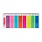 Клейкие закладки Kores пластиковые 8 цветов по 25 листов 12x45 мм Фото 0