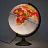 Глобус физический/политический Globen Классик, диаметр 320 мм, с подсветкой, рельефный, К013200223 Фото 0
