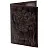 Обложка для паспорта натуральная кожа пулап, 3D герб + тиснение "ПАСПОРТ", темно-коричневая, BRAUBERG, 238194 Фото 0