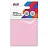 Стикеры Attache Economy 51x51 мм пастельный розовый (1 блок, 100 листов)