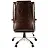Кресло руководителя Helmi HL-E09 "Capital", экокожа коричневая Фото 2