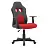Кресло игровое Helmi HL-S12 "Mini", экокожа/ткань, черная/красная