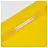 Папка-скоросшиватель пластик. СТАММ А4, 120мкм, желтая с прозр. верхом Фото 1