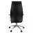 Кресло руководителя Helmi HL-E33 "Synchro Premium", экокожа черная, синхромеханизм, алюминий, до 150кг Фото 2