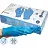 Перчатки одноразовые Manipula Specialist Эксперт DG-043 латекс синие (размер 8, М, 50 пар/100 штук в упаковке)