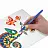 Фломастеры ЮНЛАНДИЯ 18 цветов, "ЗООПАРК", трехгранные, вентилируемый колпачок, 151426 Фото 4