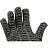 Перчатки рабочие утепленные Ампаро Лайка полушерстяные с ПВХ покрытием серые (4 нити, 7 класс вязки, размер 8, M) Фото 1