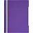 Скоросшиватель пластиковый Attache Economy A4 до 100 листов фиолетовый (толщина обложки 0.1/0.12 мм, 10 штук в упаковке) Фото 2