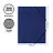 Папка на резинке СТАММ А4, 500мкм, пластик, синяя Фото 1