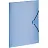 Папка на резинках Attache Selection Breeze А4 10 мм пластиковая до 150 листов голубая (толщина обложки 0.7 мм)